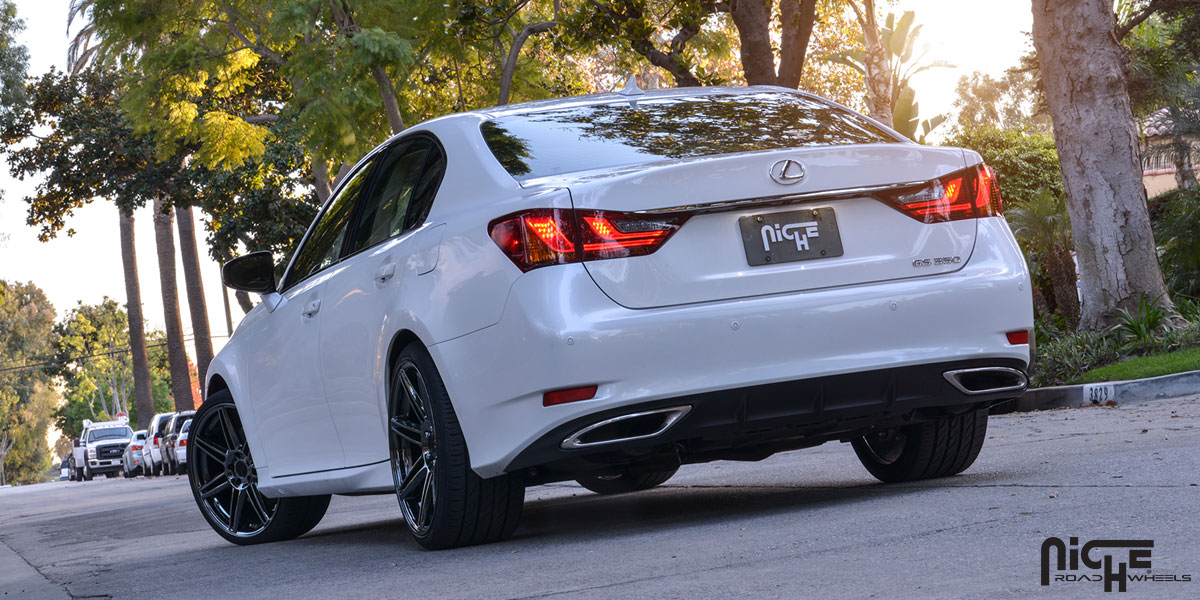 photo 2 Lexus GS 350 custom wheels Niche Lucerne - M141 20x9.0, ET , tire size 255/30 R20. 20x10.0 ET 275/30 R20