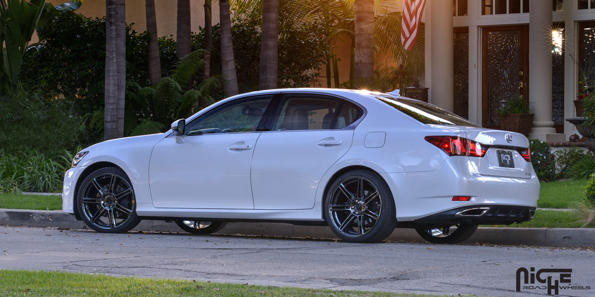 photo 3 Lexus GS 350 custom wheels Niche Lucerne - M141 20x9.0, ET , tire size 255/30 R20. 20x10.0 ET 275/30 R20