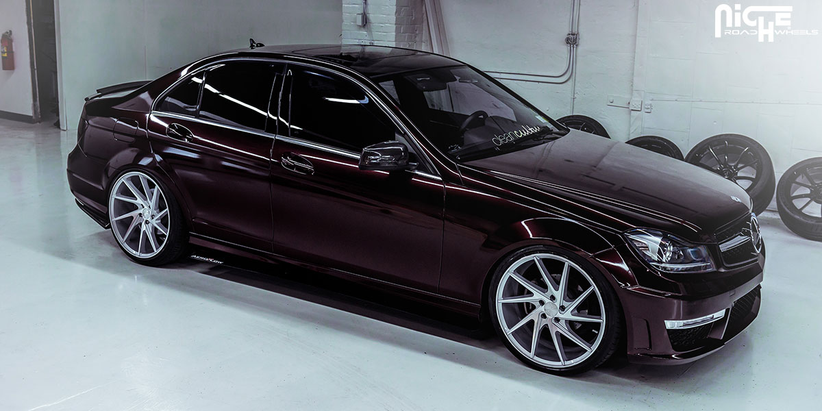 photo 5 Mercedes-Benz C-Class custom wheels Niche Invert - M162 20x9.0, ET , tire size 235/35 R20. 20x10.5 ET 255/35 R20