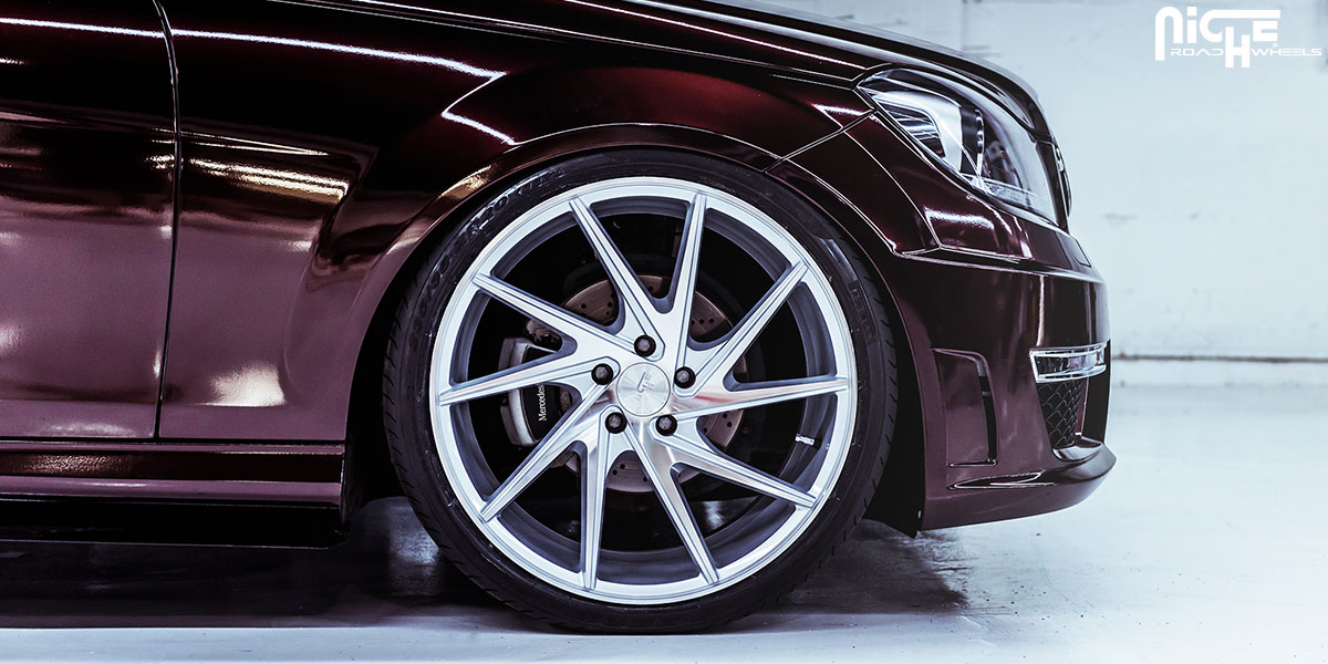 photo 1 Mercedes-Benz C-Class custom wheels Niche Invert - M162 20x9.0, ET , tire size 235/35 R20. 20x10.5 ET 255/35 R20
