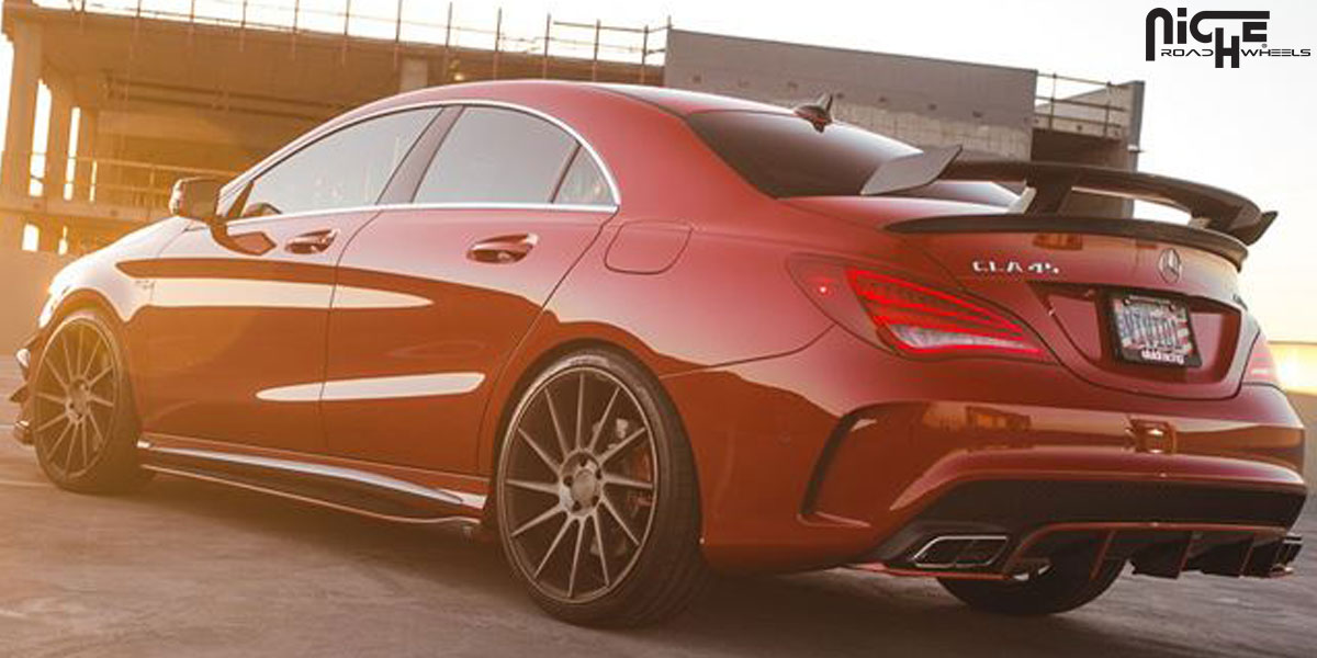 photo 4 Mercedes-Benz CLA-Class custom wheels Niche Surge - M114 20x8.5, ET +42, tire size 225/35 R20. x ET