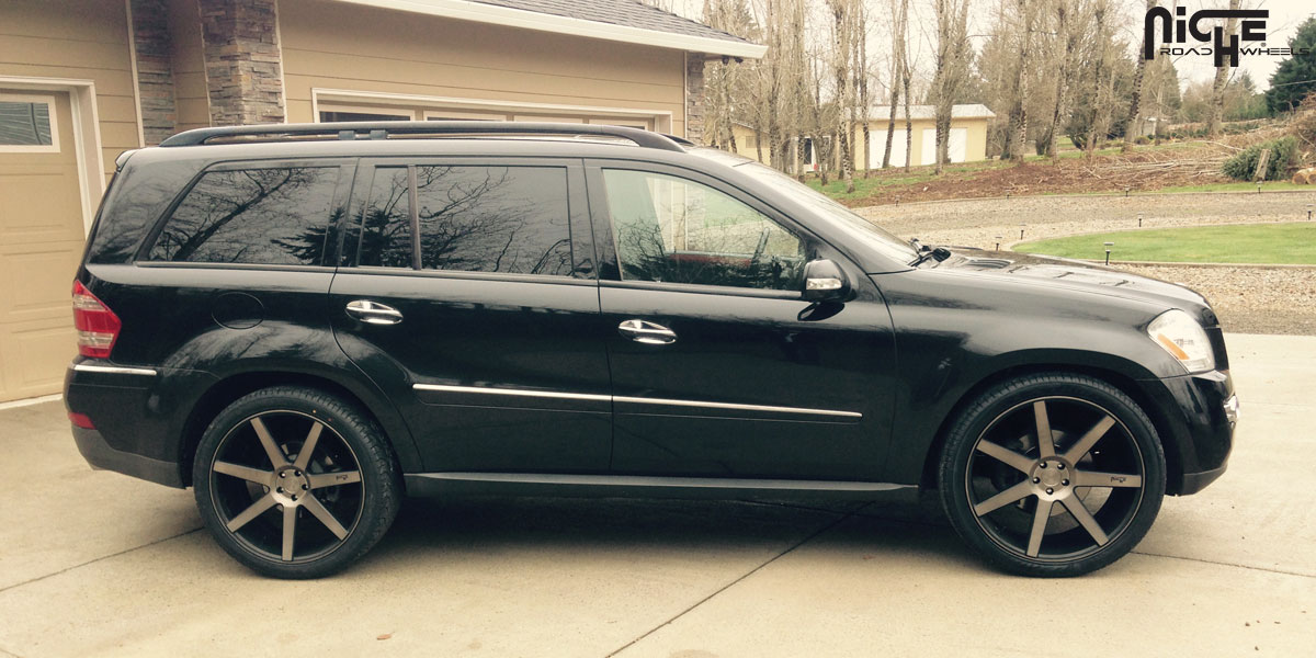 photo 3 Mercedes-Benz GL-Class custom wheels Niche Verona - M150 24x10.0, ET , tire size X R24. x ET 
