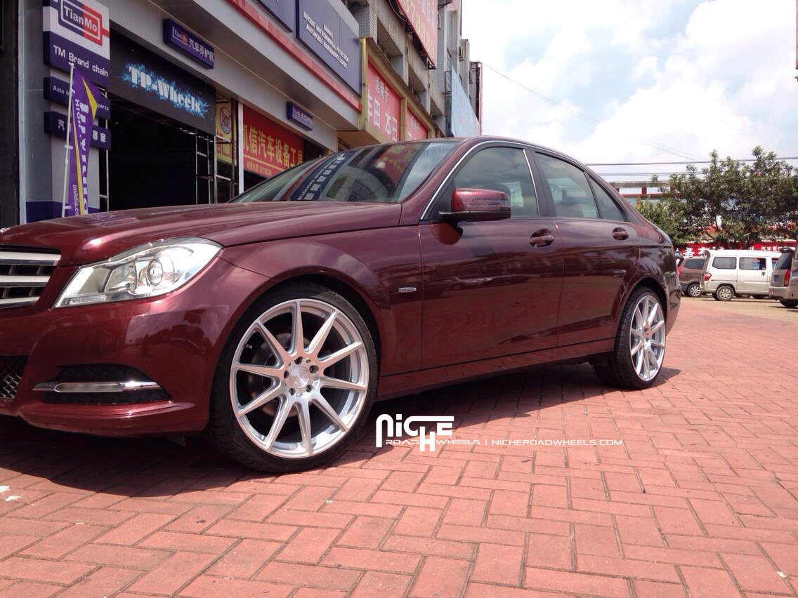 photo 2 Mercedes-Benz C-Class custom wheels Niche Essen - M146 19x, ET , tire size X R19. x ET 
