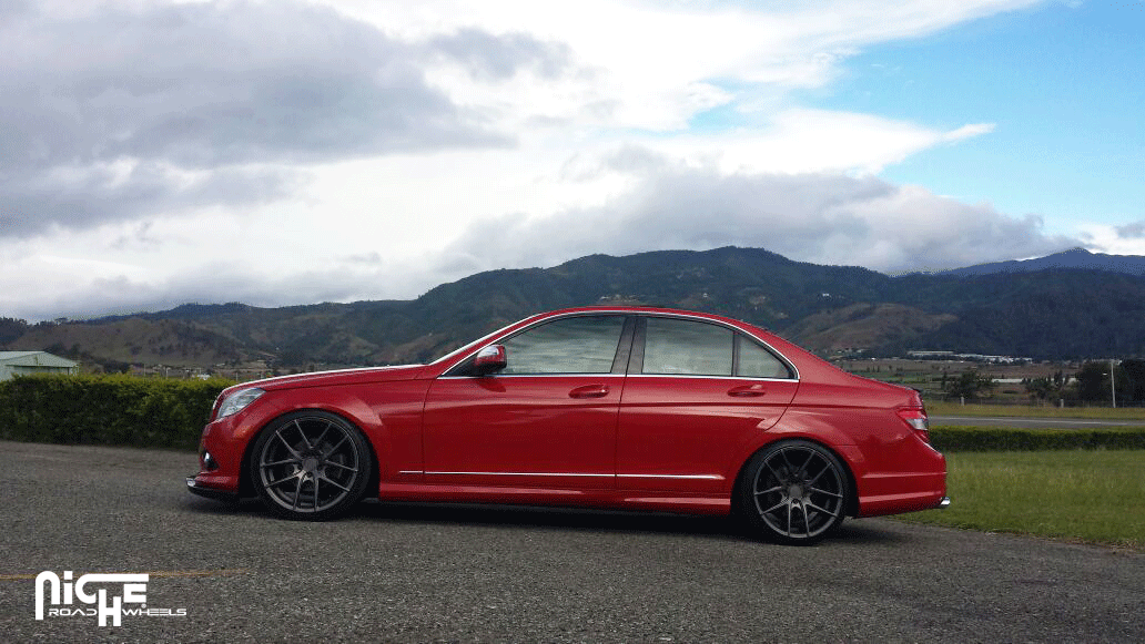 photo 1 Mercedes-Benz C-Class custom wheels Niche Targa - M129  19x, ET +42, tire size 235/35 R19. 19x ET+50 275/30 R19