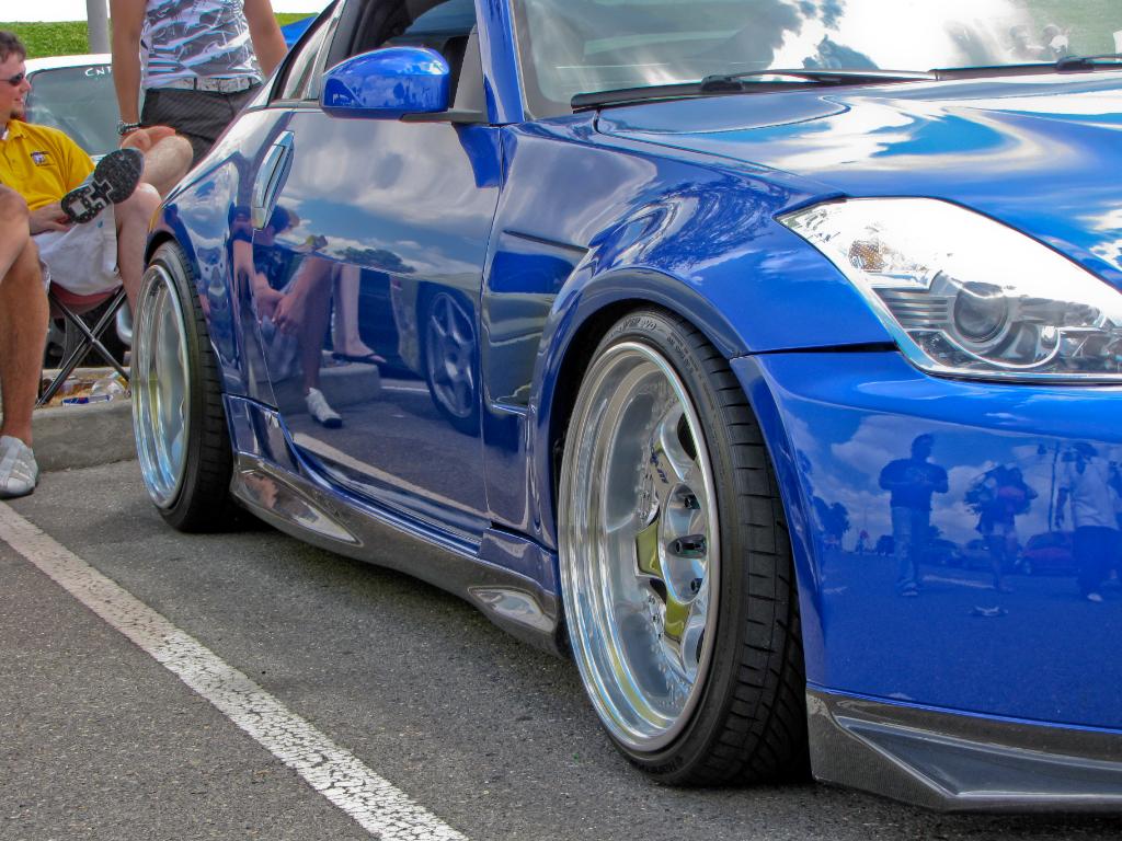 photo 2 Nissan 350Z custom wheels WORK Meister S1 19x11.0, ET +5, tire size 265/30 R19. 19x12.0 ET+12 285/30 R19