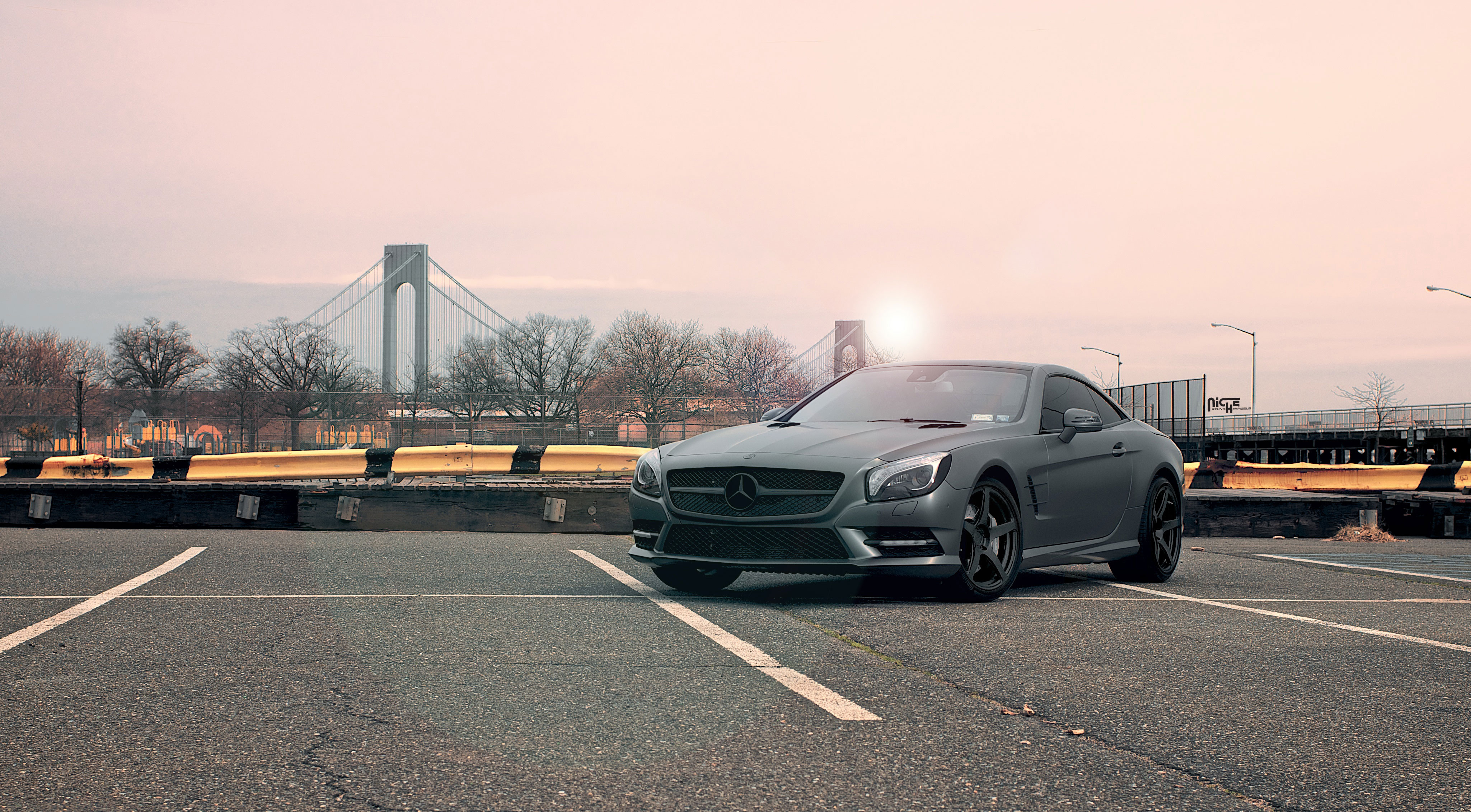 photo 4 Mercedes-Benz SL-Class custom wheels Niche Scuderia 5 19x8.5, ET , tire size X R19. 19x11.0 ET 