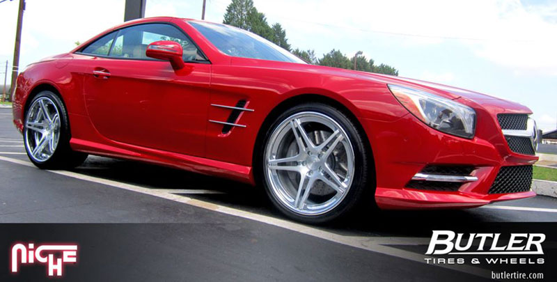 photo 1 Mercedes-Benz SL-Class custom wheels Niche Sportiva 20x, ET , tire size X R20. x ET