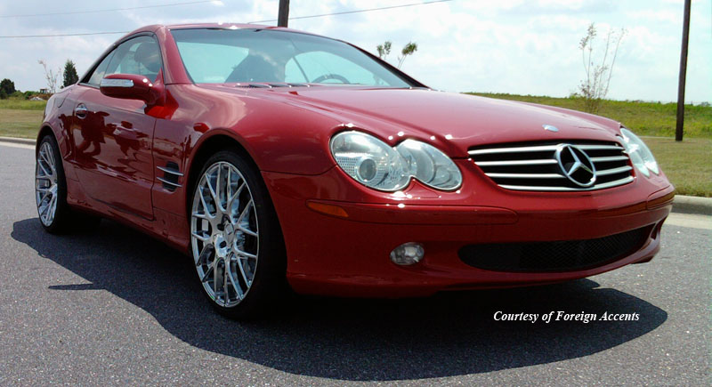 photo 2 Mercedes-Benz SL-Class custom wheels Niche Circuit - M108  20x8.5, ET , tire size 245/30 R20. x ET