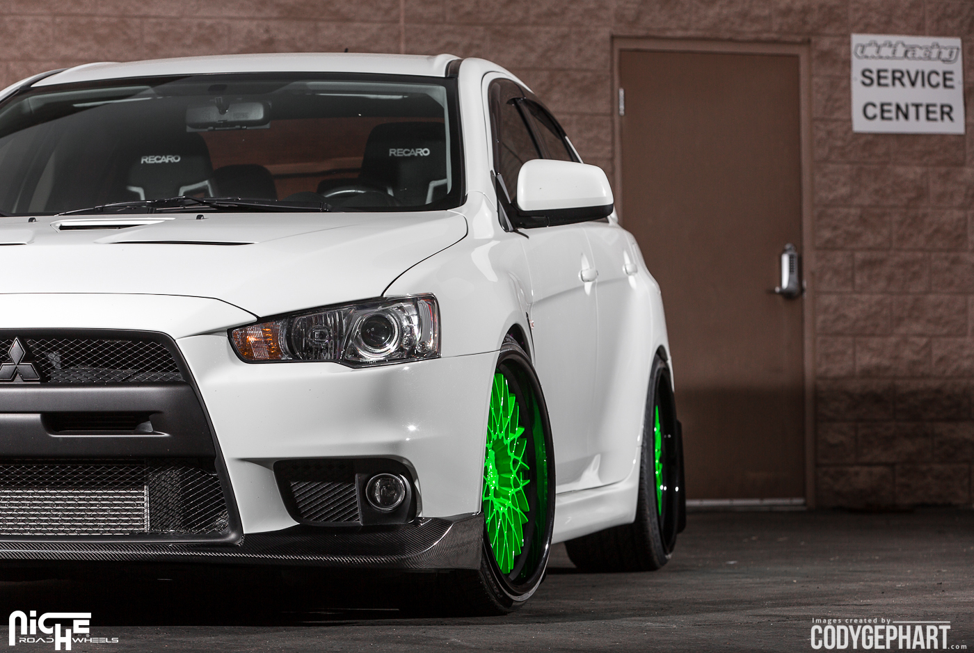 photo 5 Mitsubishi Lancer Evolution custom wheels Niche Citrine - H79 20x10.5, ET , tire size X R20. x ET