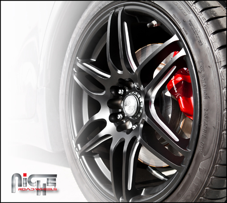 photo 2 Mitsubishi Lancer Evolution custom wheels Niche NR6 - M105 18x8.5, ET , tire size X R18. x ET