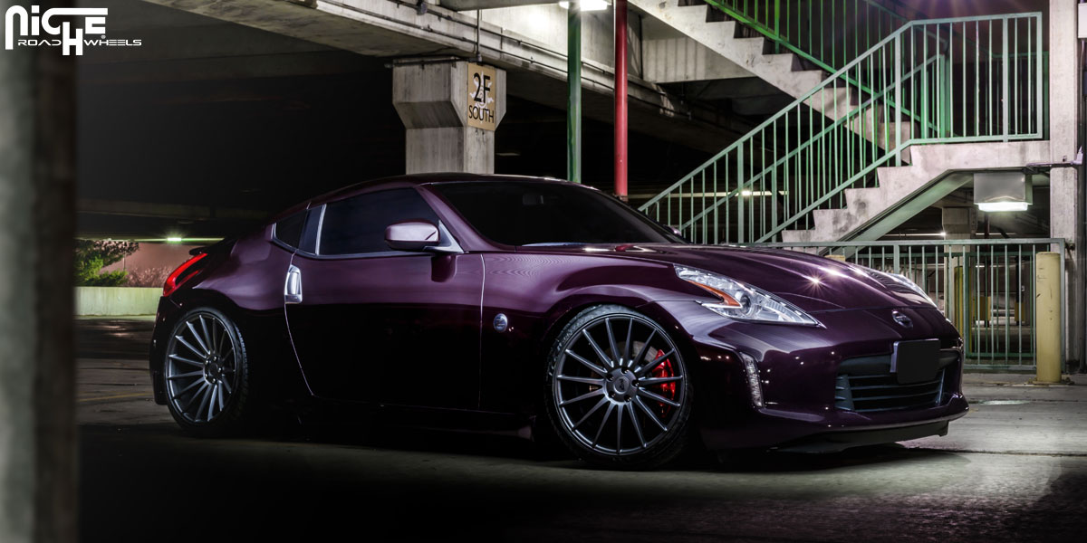 photo 2 Nissan 370Z custom wheels Niche Form - M157 20x8.5, ET +25, tire size X R20. 20x10.5 ET+30 