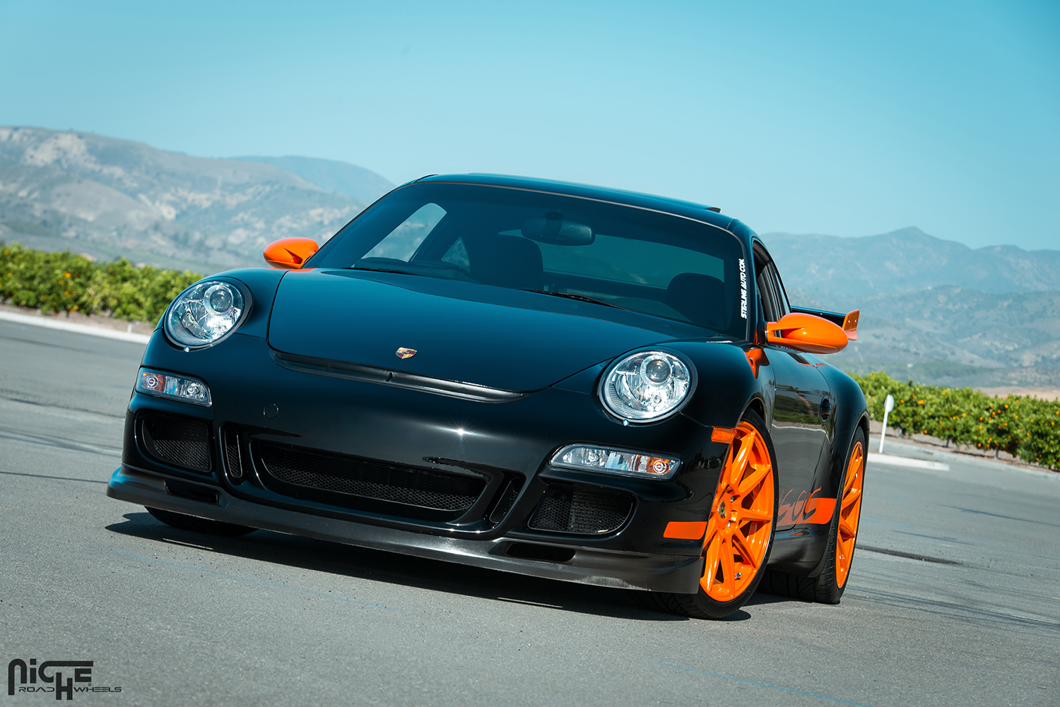 photo 4 Porsche 997 GT3 custom wheels Niche Essen - M146 19x8.5, ET , tire size 245/35 R19. 19x10.0 ET 305/30 R19