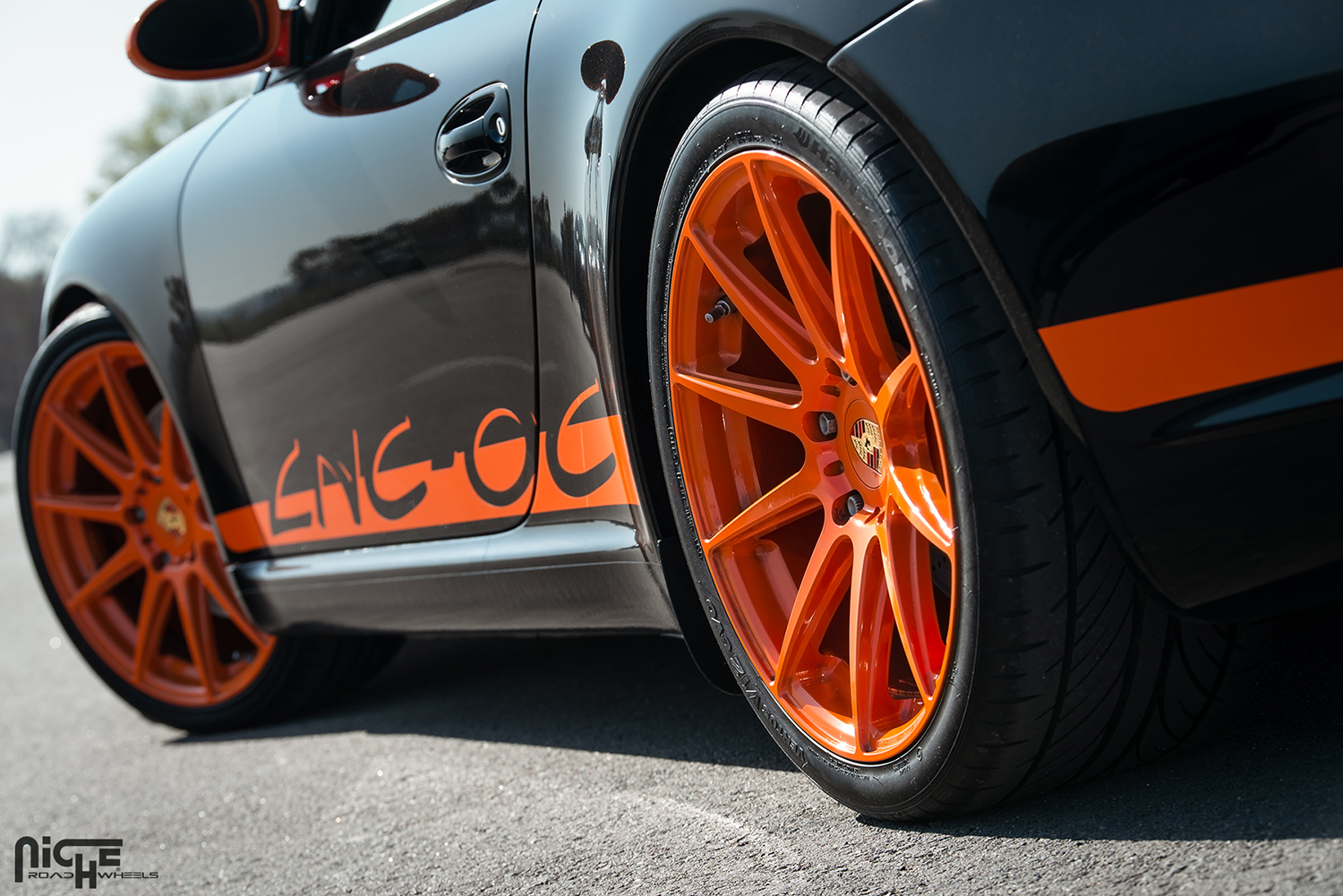 photo 5 Porsche 997 GT3 custom wheels Niche Essen - M146 19x8.5, ET , tire size 245/35 R19. 19x10.0 ET 305/30 R19