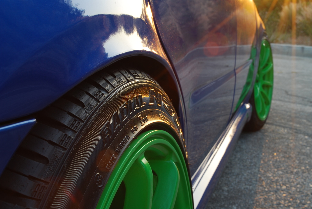 photo 3 Subaru Impreza WRX custom wheels Rota G-Force 18x9.0, ET +35, tire size 235/40 R18. x ET