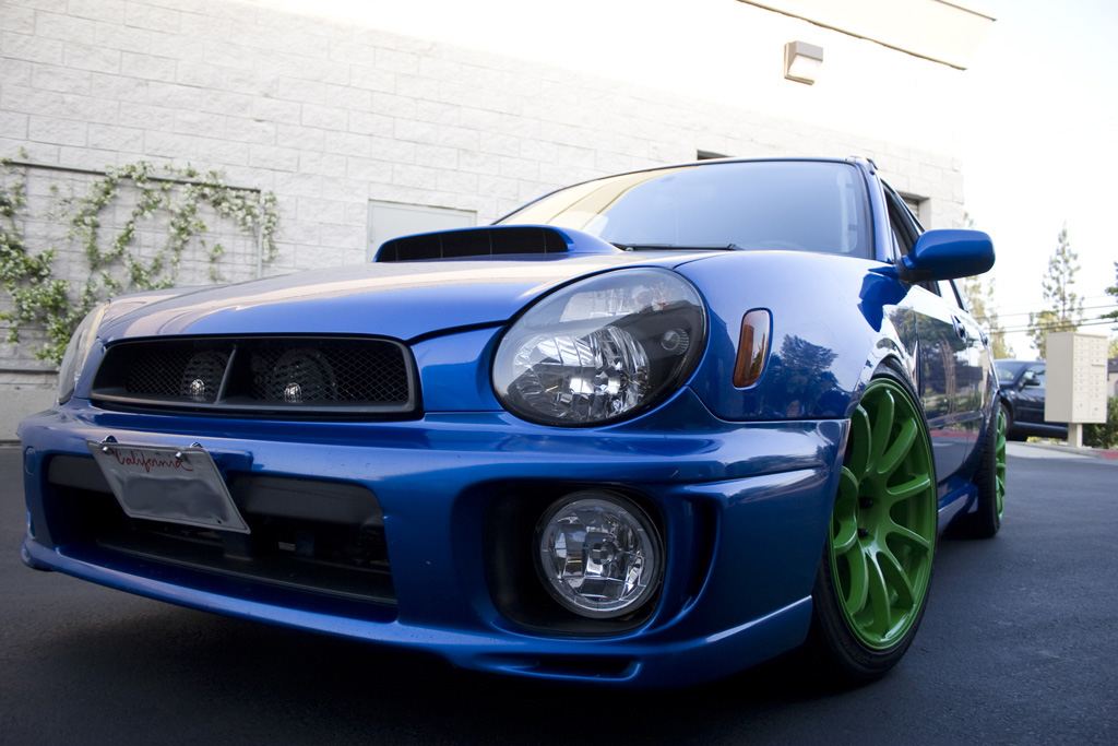 photo 8 Subaru Impreza WRX custom wheels Rota G-Force 18x9.0, ET +35, tire size 235/40 R18. x ET