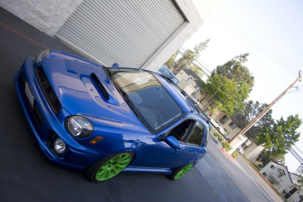 photo 9 Subaru Impreza WRX custom wheels Rota G-Force 18x9.0, ET +35, tire size 235/40 R18. x ET