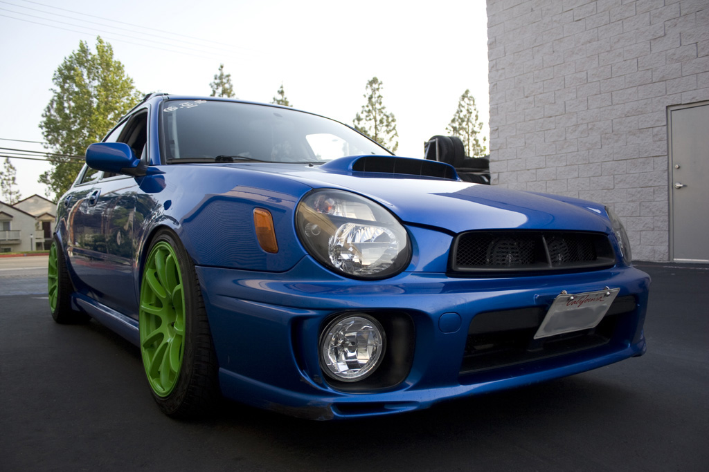photo 10 Subaru Impreza WRX custom wheels Rota G-Force 18x9.0, ET +35, tire size 235/40 R18. x ET