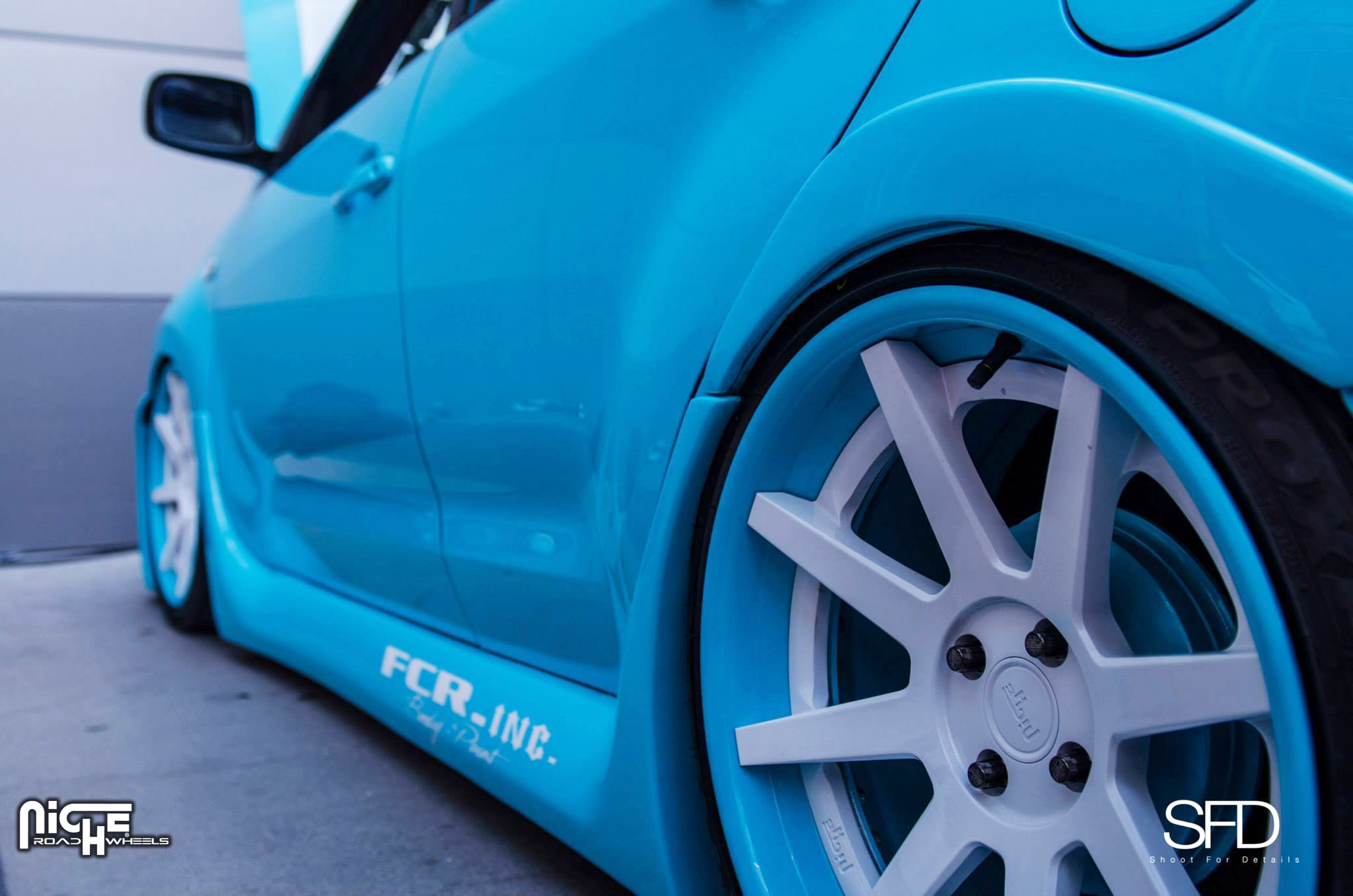 photo 3 Scion xA custom wheels Niche Vector 18x8.0, ET , tire size X R18. 18x9.0 ET 