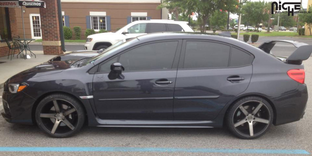photo 1 Subaru WRX custom wheels Niche Milan - M134 19x9.5, ET , tire size X R19. x ET