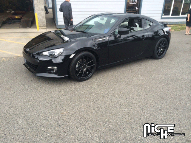 photo 3 Subaru BRZ custom wheels Niche Targa - M130 17x, ET , tire size 215/45 R17. x ET 