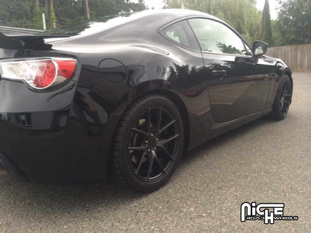 photo 4 Subaru BRZ custom wheels Niche Targa - M130 17x, ET , tire size 215/45 R17. x ET 