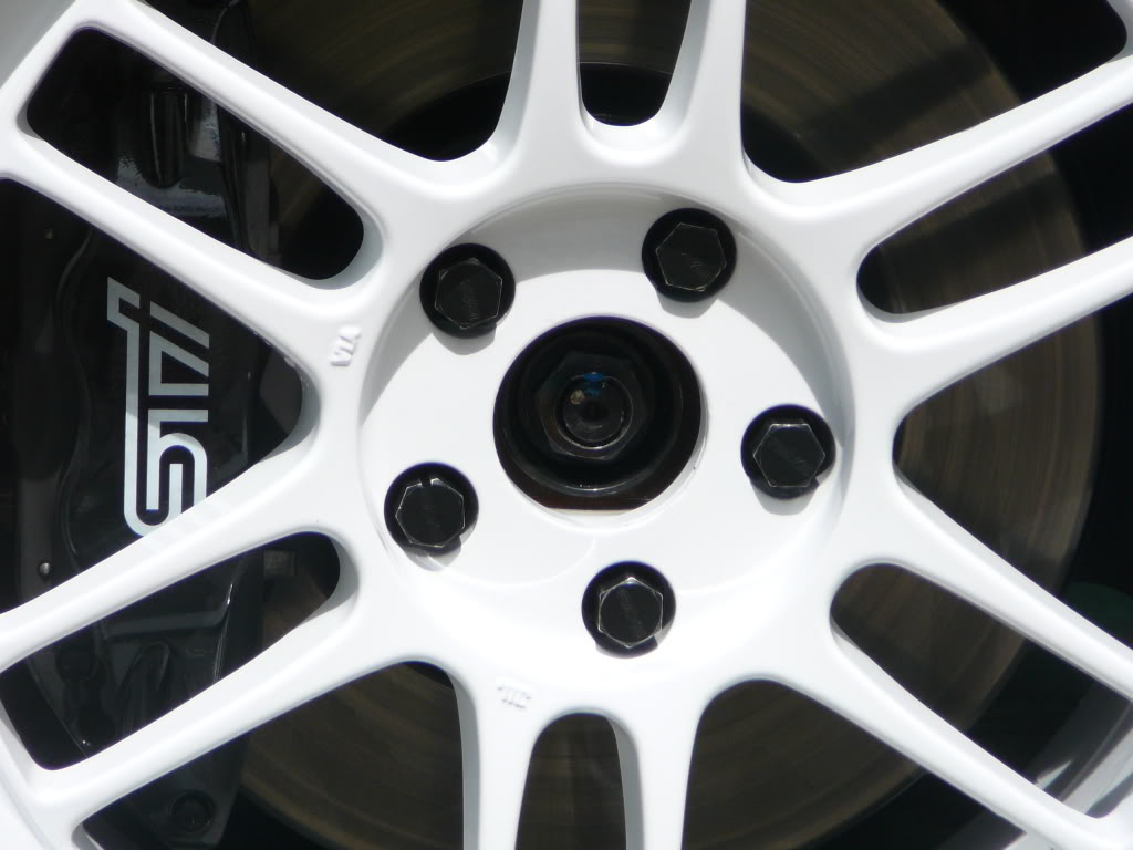 photo 2 Subaru Impreza WRX STi custom wheels Enkei RPF1 18x10.0, ET +35, tire size 265/35 R18. 18x10.0 ET+38 