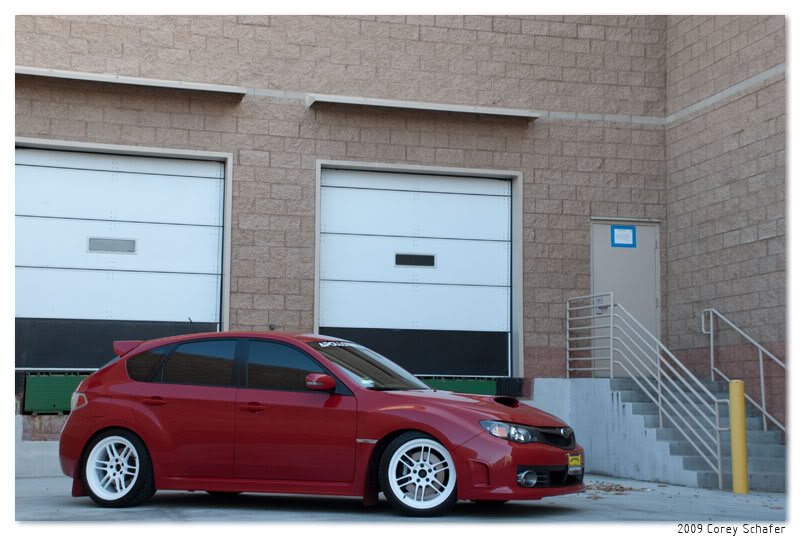 photo 6 Subaru Impreza WRX STi custom wheels Enkei RPF1 18x10.0, ET +35, tire size 265/35 R18. 18x10.0 ET+38 