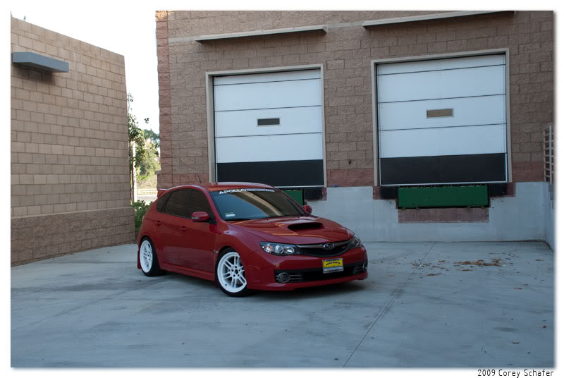 photo 7 Subaru Impreza WRX STi custom wheels Enkei RPF1 18x10.0, ET +35, tire size 265/35 R18. 18x10.0 ET+38 
