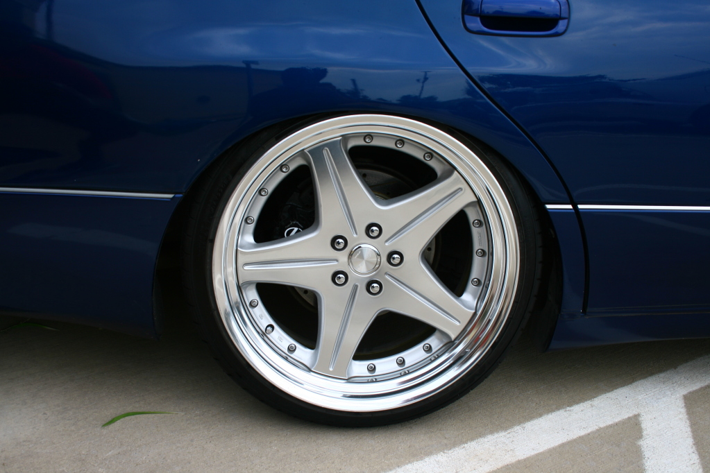 photo 4 Lexus GS 400 custom wheels WORK Euroline SL 20x8.5, ET +19, tire size 225/30 R20. 20x9.5 ET+9 235/35 R20