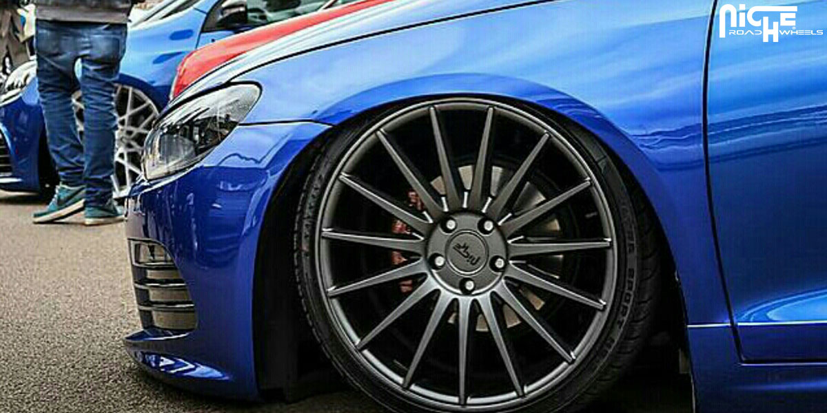photo 1 Volkswagen Scirocco custom wheels Niche Form - M157 19x8.5, ET , tire size X R19. 19x9.5 ET 