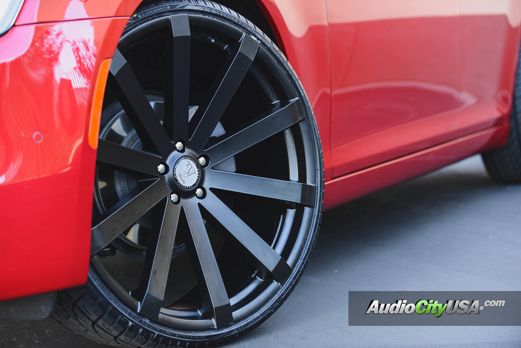 photo 1 Chrysler 300 custom wheels Velocity VW 12 24x9.5, ET , tire size 275/25 R24. x ET