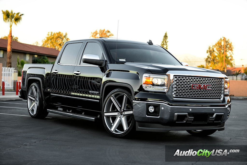 photo 6 GMC Sierra 1500 custom wheels Giovanna Dramuno 6 26x10.0, ET , tire size 295/30 R26. x ET 