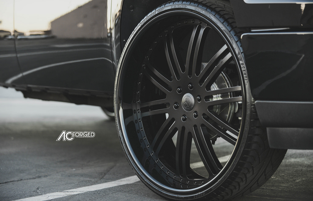 photo 5 GMC Sierra 1500 custom wheels AC Split 10 28x10.0, ET , tire size 295/25 R28. x ET 