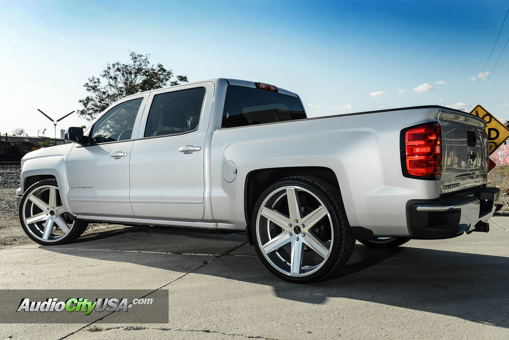 photo 6 Chevrolet Silverado 1500 custom wheels Giovanna Dramuno 6 26x10.0, ET , tire size 295/30 R26. x ET