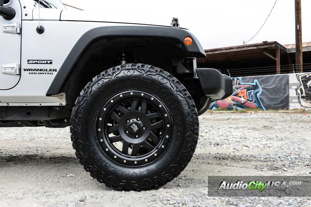photo 3 Jeep Wrangler Unlimited custom wheels XD XD128 Machete 18x9.0, ET , tire size 295/65 R18. x ET