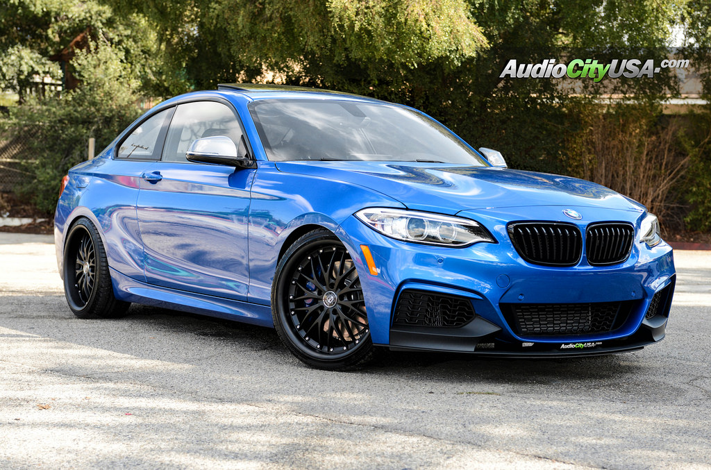 photo 2 BMW M235 custom wheels Curva C-3 19x8.5, ET , tire size 225/35 R19. 19x9.5 ET 255/30 R19