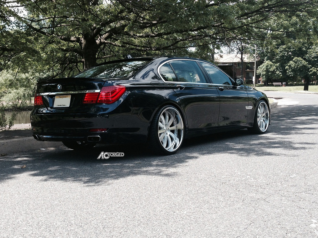 photo 4 BMW 750 custom wheels AC 310 22x9.0, ET , tire size X R22. 22x11.0 ET