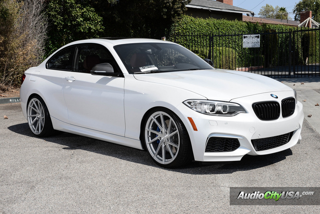 photo 2 BMW M235 custom wheels Stance SF 01 19x8.5, ET , tire size 225/35 R19. 19x9.5 ET 245/30 R19