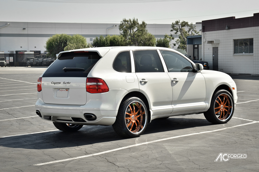 photo 6 Porsche Cayenne custom wheels AC 312 COPPER 22x10.0, ET , tire size X R22. 22x11.0 ET