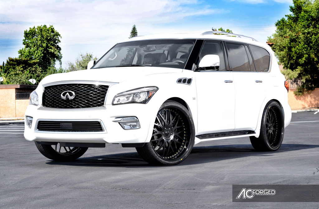 photo 4 Infiniti QX80 custom wheels AC 313 26x10.0, ET , tire size 305/30 R26. x ET