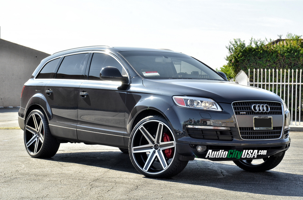 photo 2 Audi Q7 custom wheels Giovanna Dramuno 6 24x10.0, ET , tire size 275/30 R24. 22x12.0 ET 335/25 R22