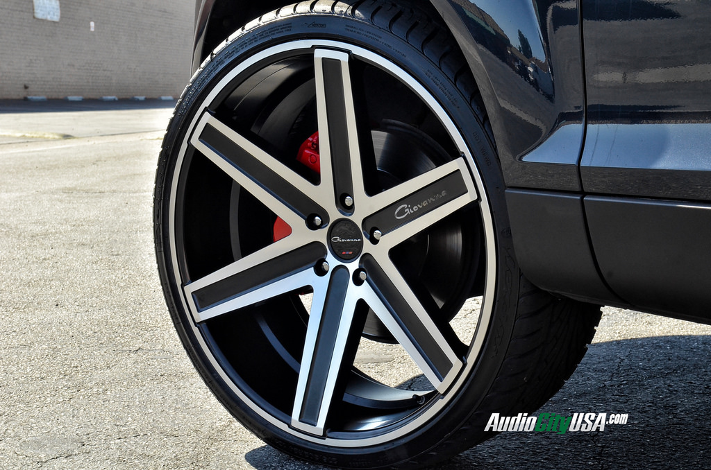 photo 1 Audi Q7 custom wheels Giovanna Dramuno 6 24x10.0, ET , tire size 275/30 R24. 22x12.0 ET 335/25 R22