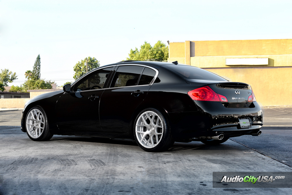 photo 2 Infiniti G37 custom wheels Rennen CSL 4 20x9.0, ET , tire size 245/35 R20. 20x10.0 ET 275/30 R20