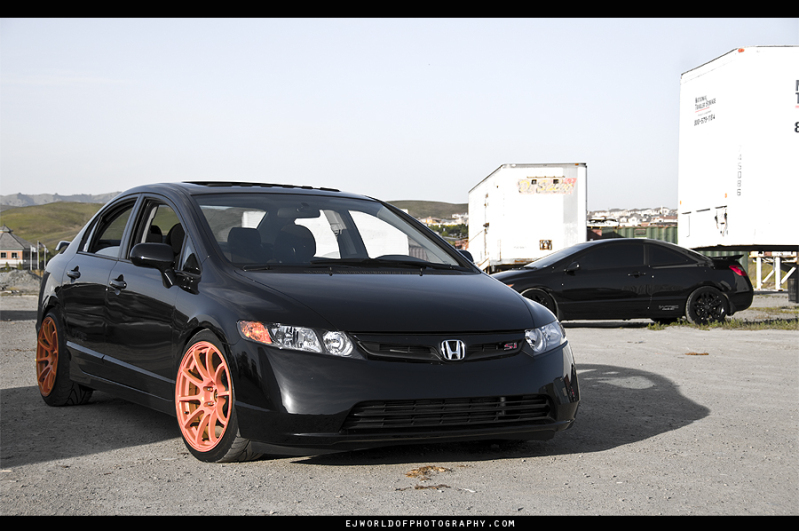 photo 1 Honda Civic custom wheels Rota G-force 18x9.0, ET +30, tire size 225/40 R18. x ET