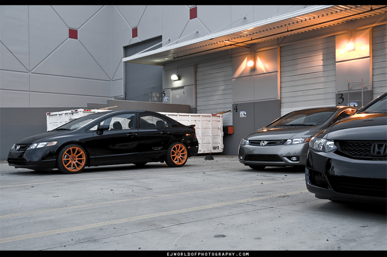 photo 2 Honda Civic custom wheels Rota G-force 18x9.0, ET +30, tire size 225/40 R18. x ET