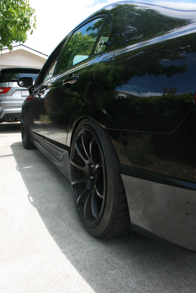 photo 8 Honda Civic custom wheels Rota G-force 18x9.0, ET +30, tire size 225/40 R18. x ET