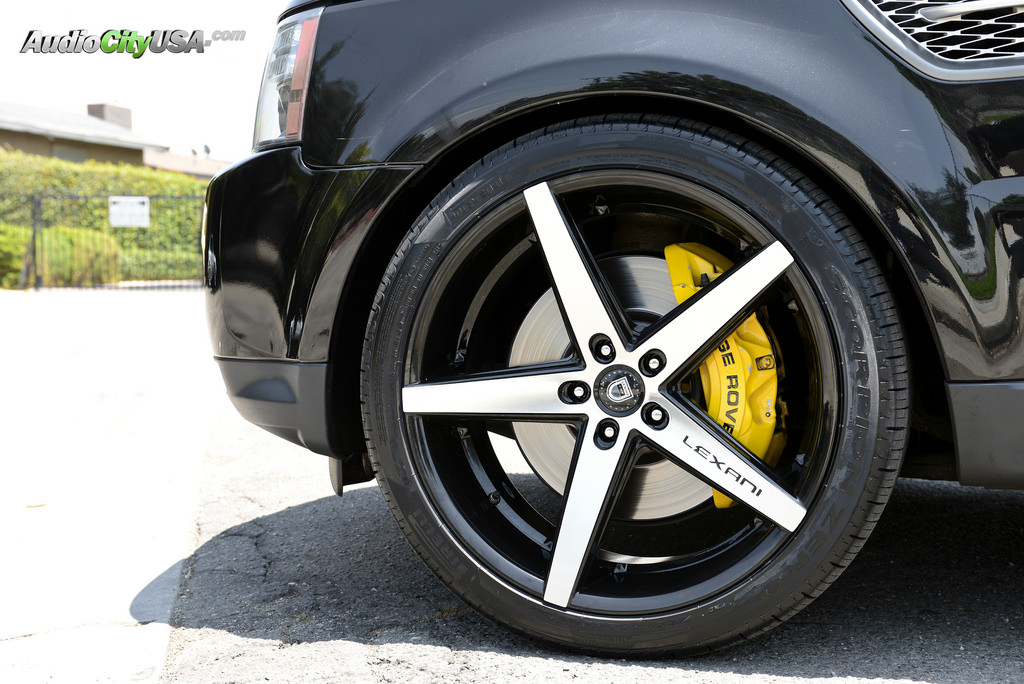 photo 4 Land Rover Range Rover custom wheels Lexani R Four 22x10.0, ET , tire size 285/35 R22. x ET 