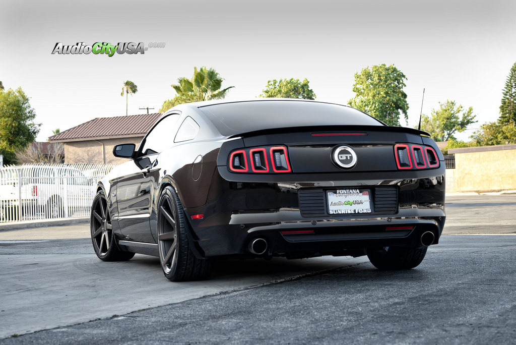 photo 2 Ford Mustang custom wheels Niche Verona Anthracite M149 20x9.0, ET , tire size 255/35 R20. 20x10.5 ET 275/35 R20