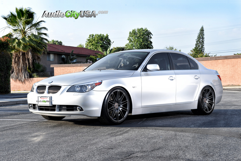 photo 4 BMW 530 custom wheels Blaque Diamond BD 2 20x9.0, ET , tire size 245/35 R20. 20x10.5 ET 275/30 R20