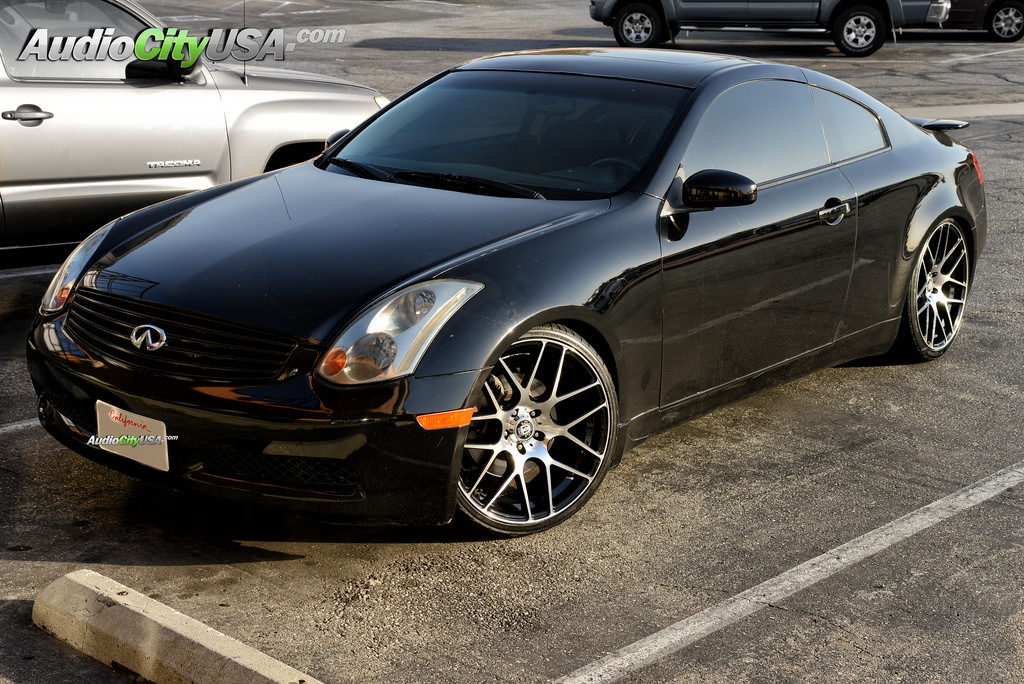 photo 2 Infiniti G35 custom wheels Curva Concepts 20x8.5, ET , tire size 245/30 R20. 20x9.5 ET 275/30 R20